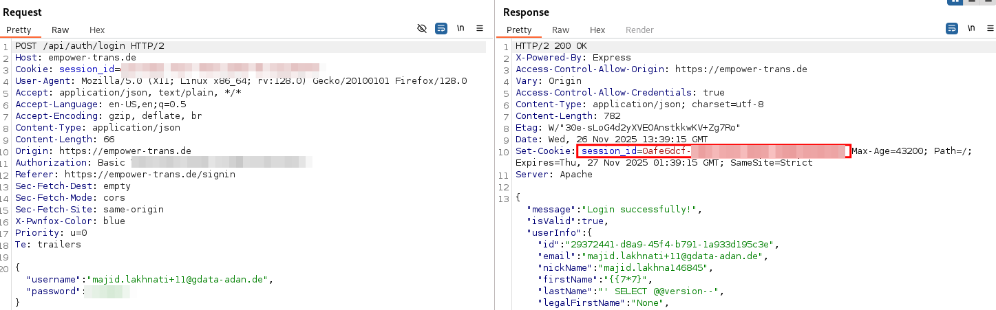 self-assigning the admin role via the API