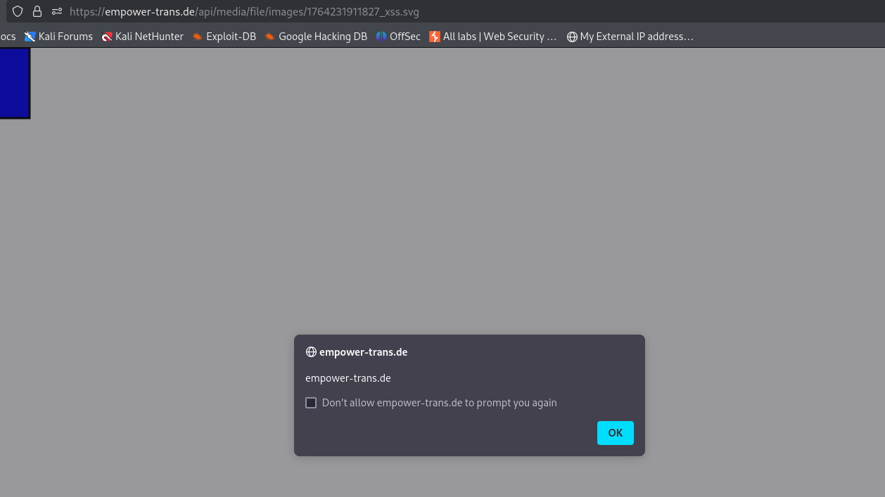 self-assigning the admin role via the API
